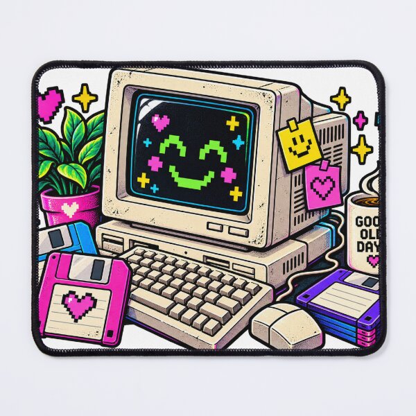 Item preview, Retro Computer & Floppy Disks designed and sold by TrendyClothes07.