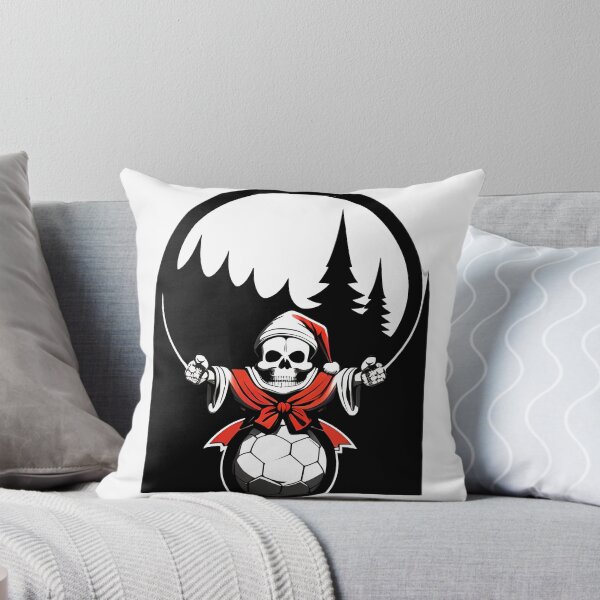 Item preview, Skeleton Santa Soccer Ball designed and sold by For-Cat Studio.