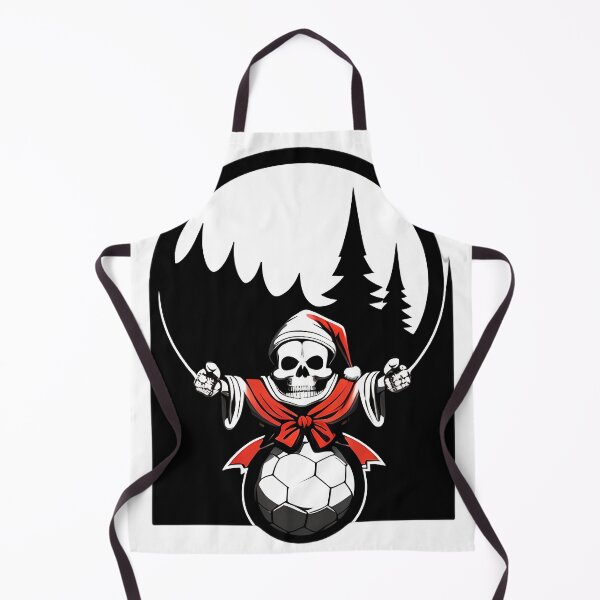 Item preview, Skeleton Santa Soccer Ball designed and sold by For-Cat Studio.