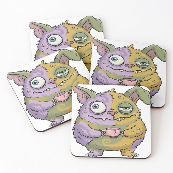 Item preview, Cute Ugly Monster, Funny Weird Creature Sticker designed and sold by Designs248877.