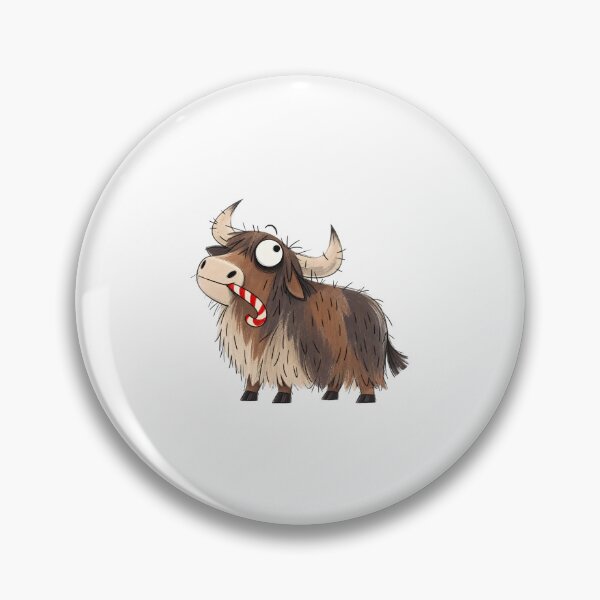 Item preview, Yak with a Candy Cane designed and sold by The-Art-of-D.