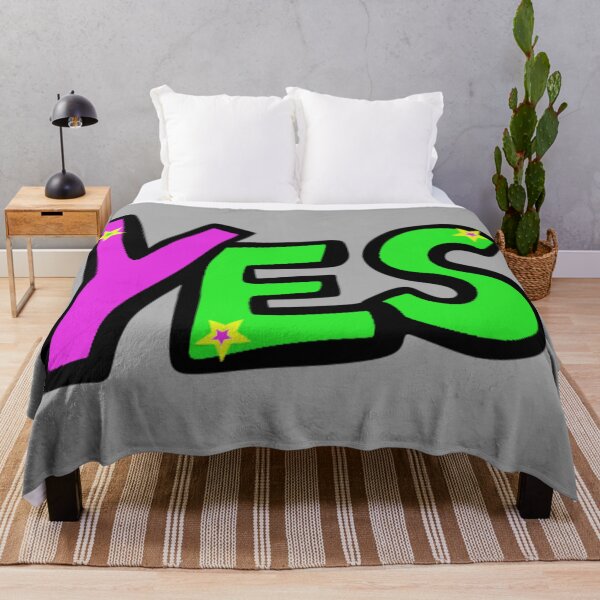 Item preview, Colorful YES Typography - Positive Vibes Comic Lettering designed and sold by PicturePick.