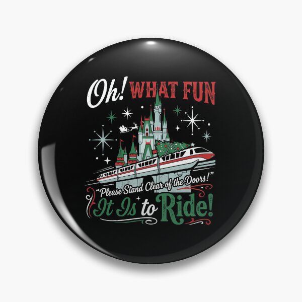 Item preview, Theme Park Monorail Christmas  designed and sold by CrispyMeowsart.