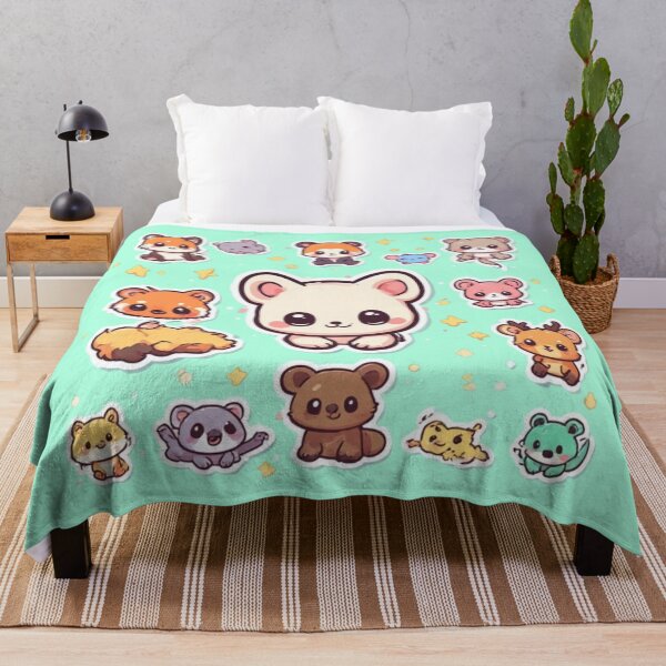 Item preview, Cute Kawaii Animal Cartoon Design designed and sold by MushArtist.
