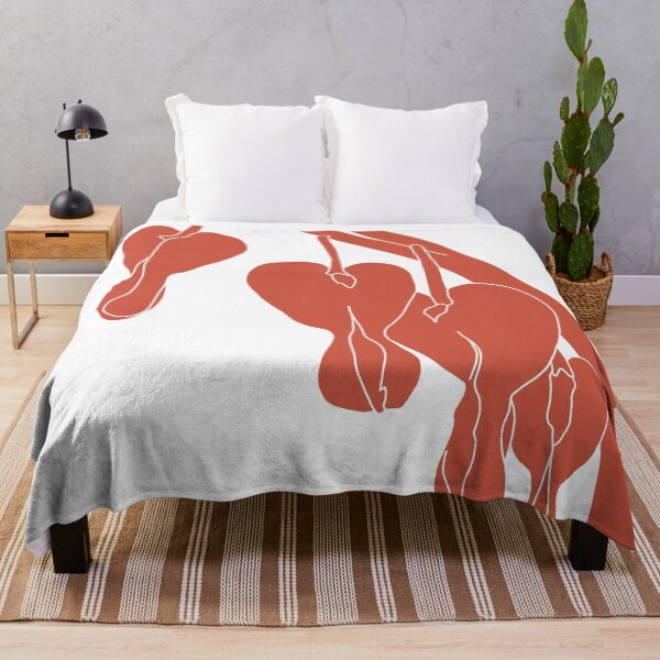 Item preview, Dark Coral Bleeding Heart Flower Minimalist Illustration designed and sold by CharlottePorterArt.