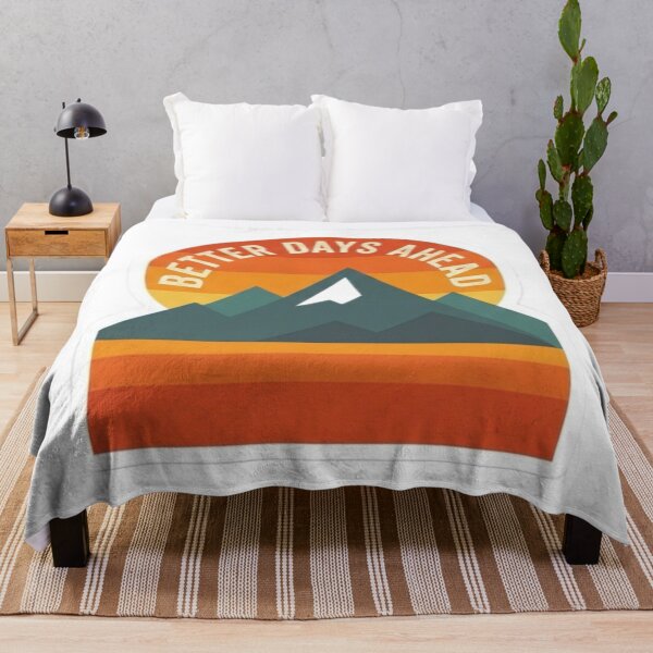 Item preview, Retro Mountain Sunset, Vintage Nature Sticker designed and sold by Designs248877.