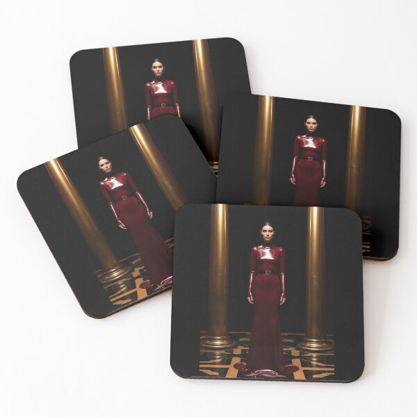 Item preview, Wine Red Latex Gown – Art Deco Spotlight Glamour designed and sold by Magic-Reality.