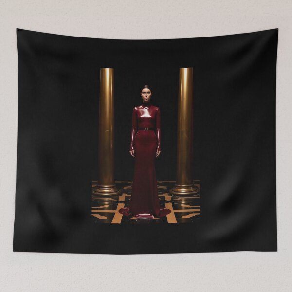 Item preview, Wine Red Latex Gown – Art Deco Spotlight Glamour designed and sold by Magic-Reality.