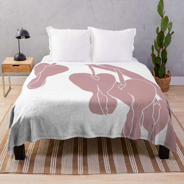 Item preview, Light Mauve Bleeding Heart Flower Minimalist Illustration designed and sold by CharlottePorterArt.