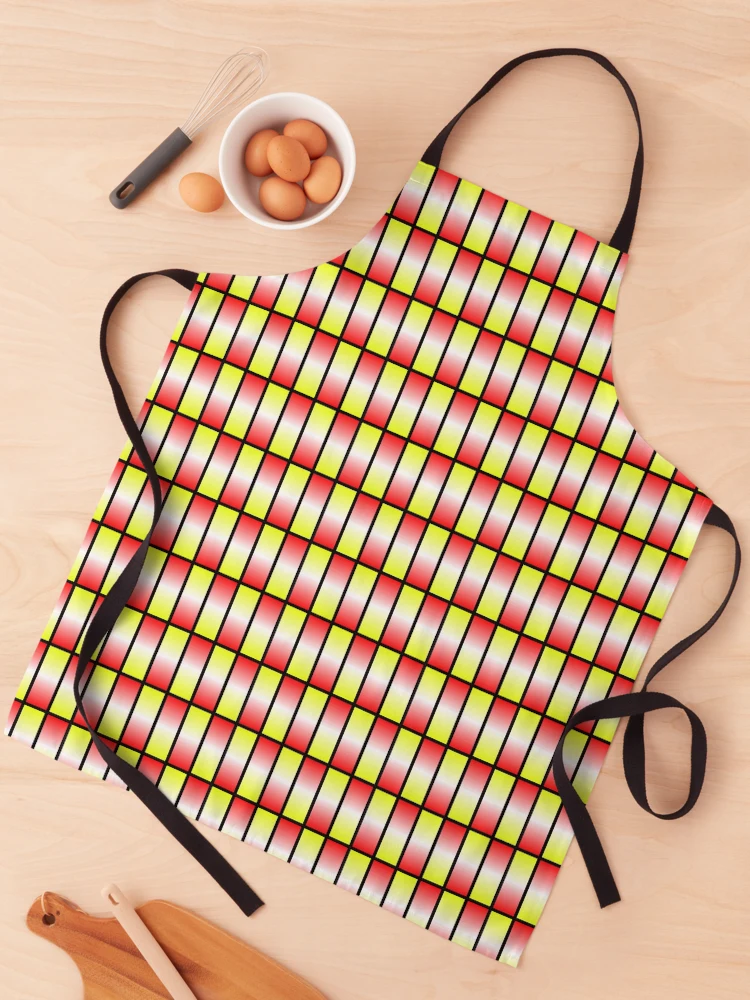 Thumbnail 1 of 6, Apron, Gradient Rectangle Grid Pattern designed and sold by István Beresnyák.