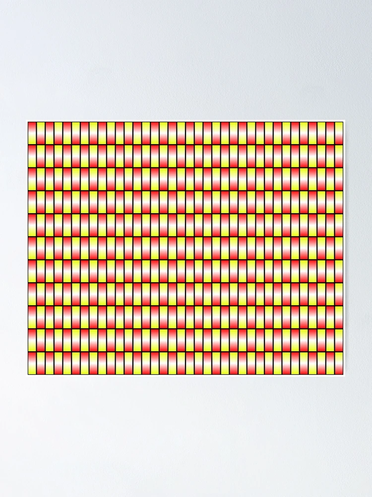Thumbnail 1 of 3, Poster, Gradient Rectangle Grid Pattern designed and sold by István Beresnyák.