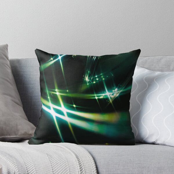 Item preview, Emerald Light Trails – Neon Green Abstract Photography, Futuristic Glow Art designed and sold by Visual Arts Dominika Cybuch.
