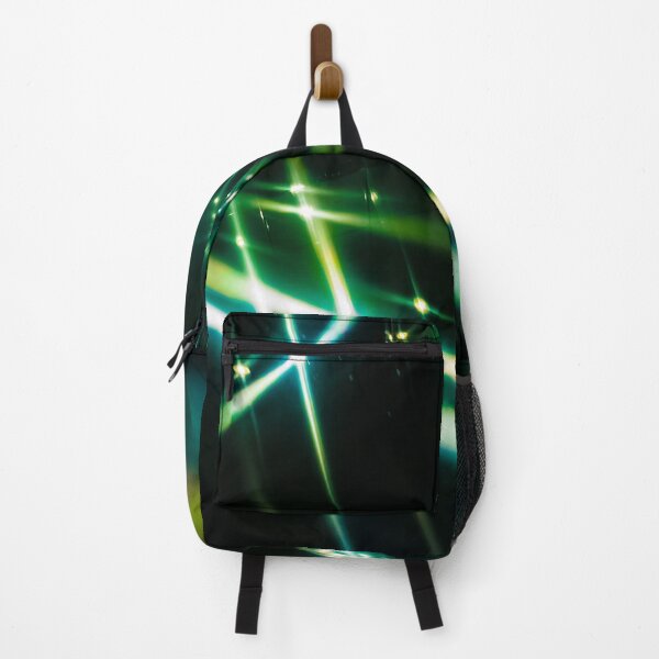 Item preview, Emerald Light Trails – Neon Green Abstract Photography, Futuristic Glow Art designed and sold by Visual Arts Dominika Cybuch.