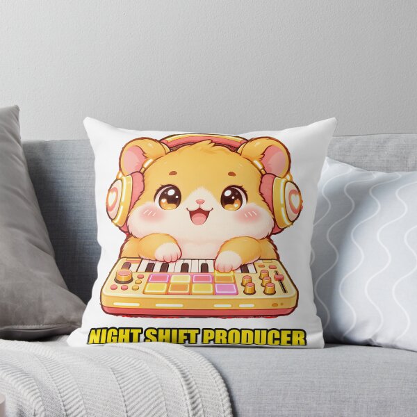 Item preview, Night Shift Producer - Hamster Music Producer with Keyboard designed and sold by T0LD Studio.