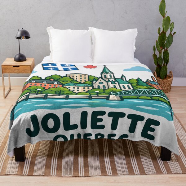 Item preview, Joliette Quebec Cute City designed and sold by HowToCanadian.