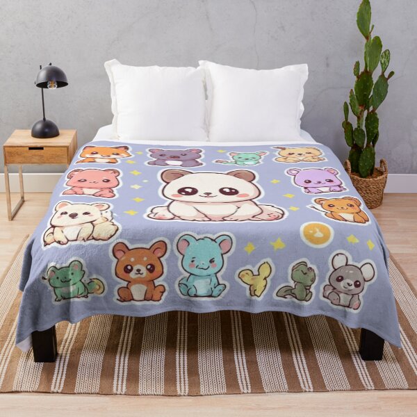 Item preview, Cute Kawaii Animal Cartoon Design designed and sold by MushArtist.