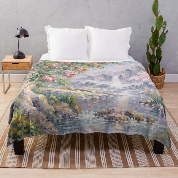 Item preview, Eden in the Morning, Monet style designed and sold by MuchaArt.