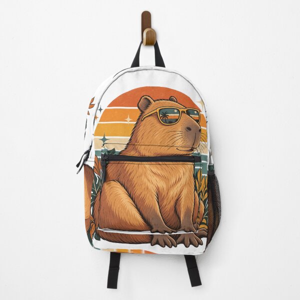 Item preview, Cool capybara wearing retro-style sunglasses designed and sold by Tillyvanilli.