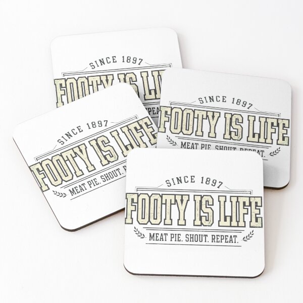Item preview, Footy Is Life Since 1897 Collegiate Edition designed and sold by Yellowriversss.