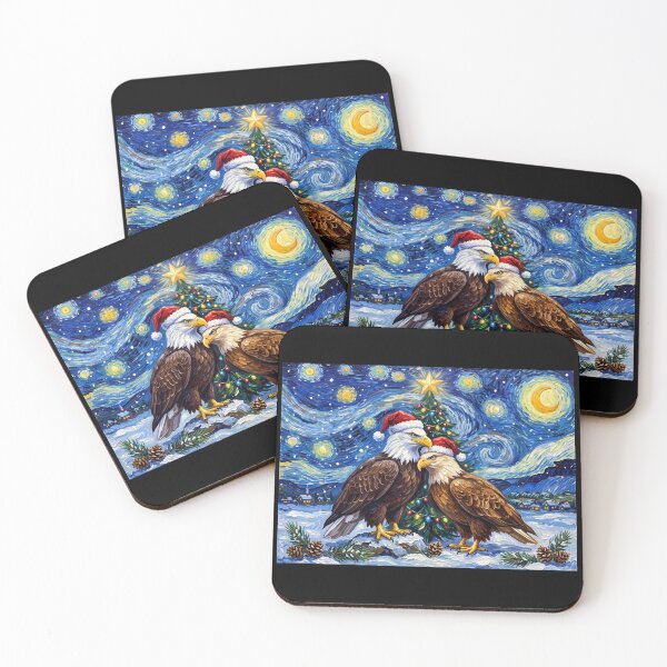 Item preview, Starry Night Eagles designed and sold by Tiffany Roy.