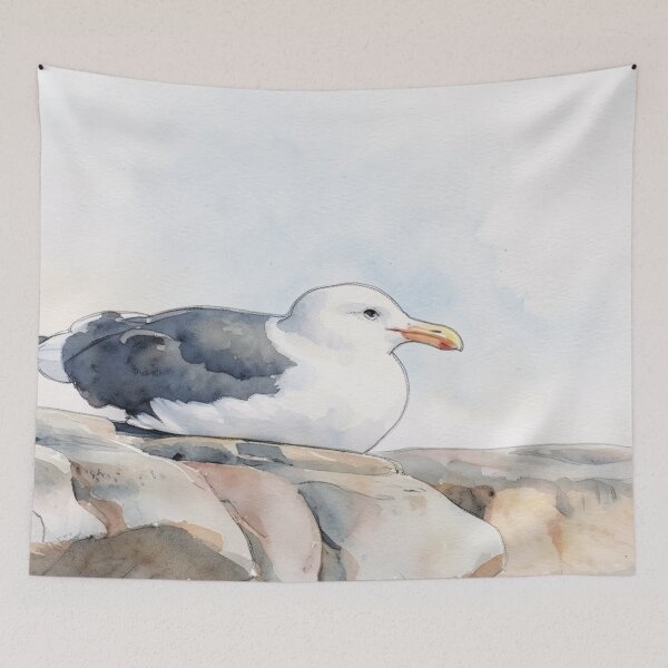 Item preview, Rock Perch Gull designed and sold by RdeB.