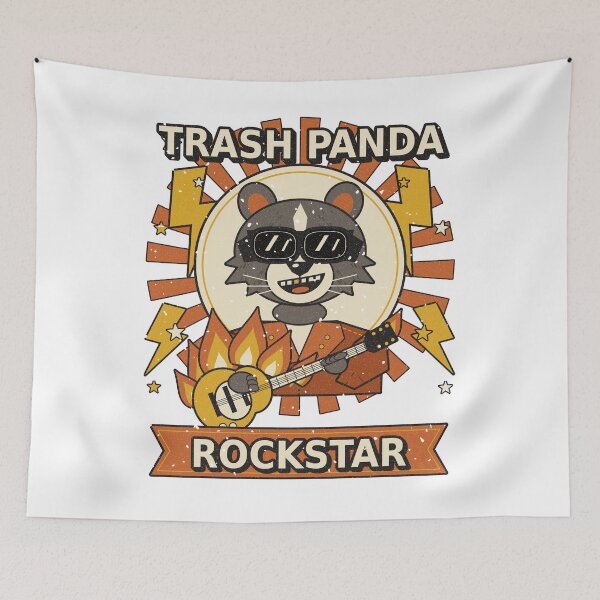 Item preview, Trash Panda Rockstar designed and sold by Visar Mehmeti.