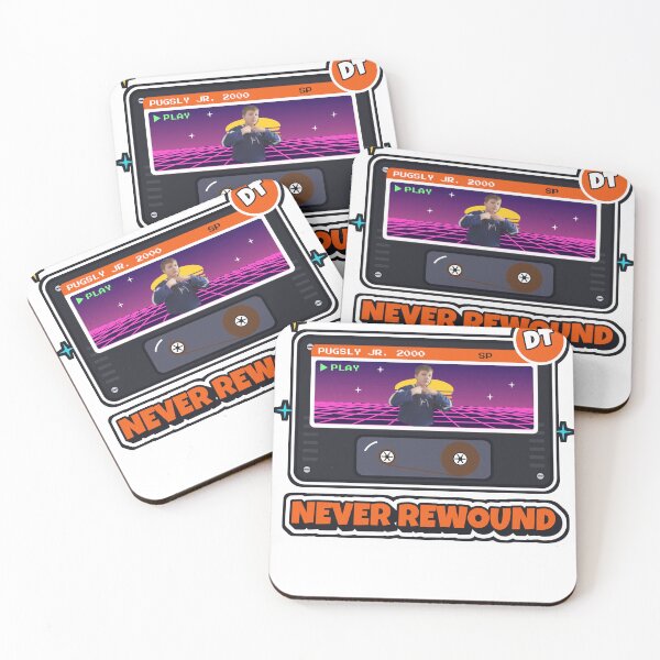 Item preview, Never Rewound Recorded in 2000 Retro VHS Tape designed and sold by PugslyJr2000.