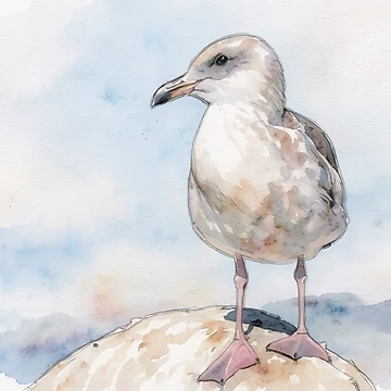 Artwork thumbnail, Seaside Sentinel by RdeB