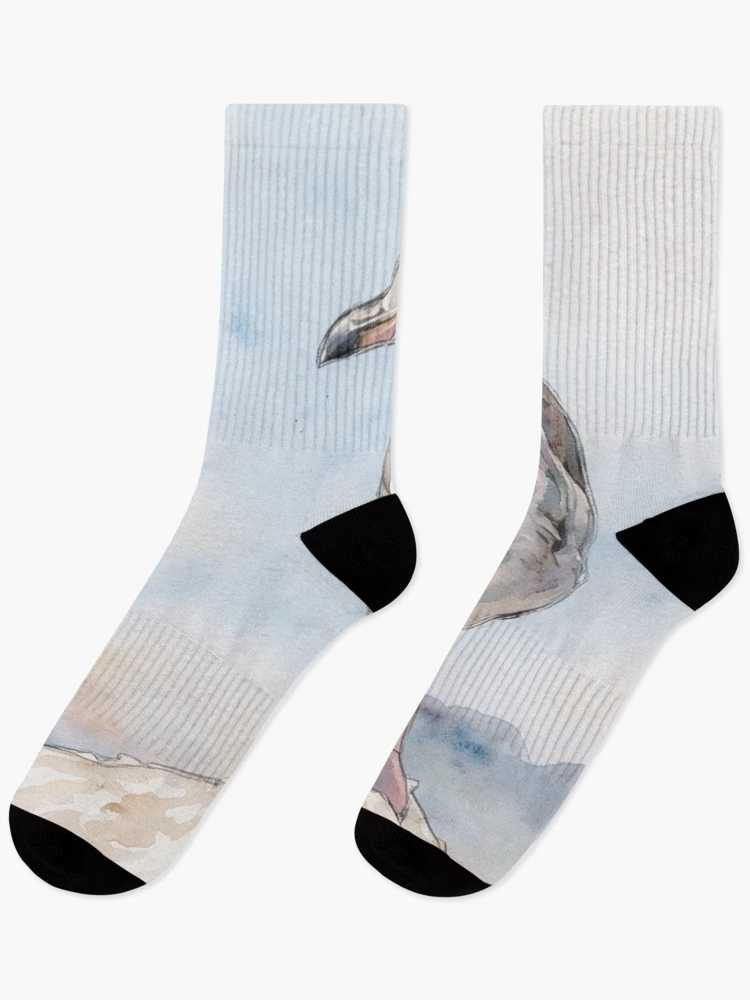 Thumbnail 1 of 5, Socks, Seaside Sentinel designed and sold by RdeB.