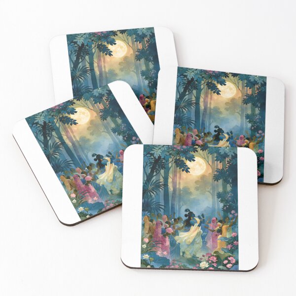Item preview, Krishna Playing Dancing in Forest Hindu Indian Art designed and sold by Instant Printing.