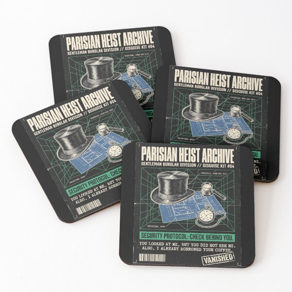 Item preview, Parisian Heist Archive Gentleman Burglar Disguise Kit Parody designed and sold by Mircea786.