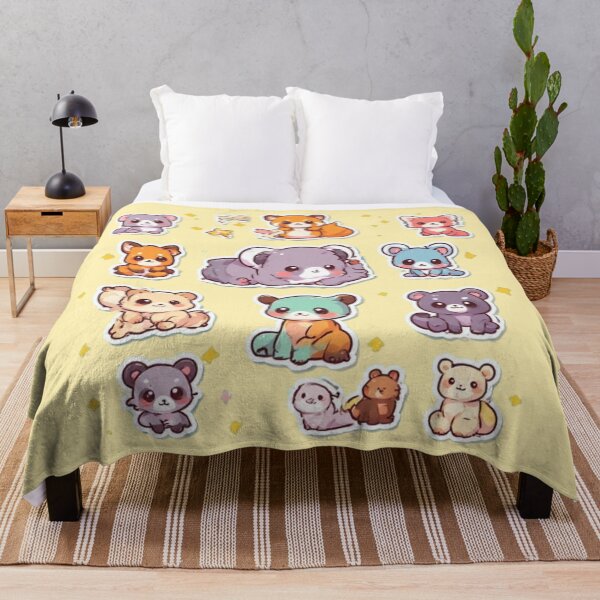 Item preview, Cute Kawaii Animal Cartoon Design designed and sold by MushArtist.