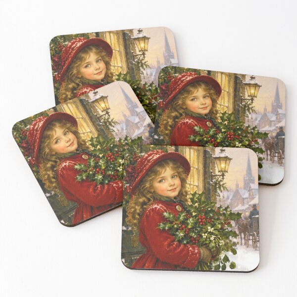 Item preview, Victorian Girl at Christmas designed and sold by Lynn Williams.