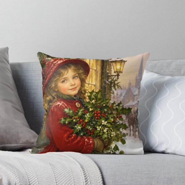 Item preview, Victorian Girl at Christmas designed and sold by Lynn Williams.