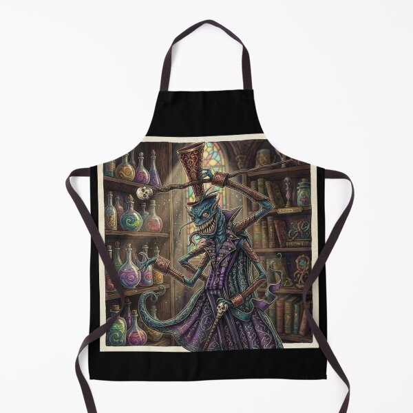 Item preview, The Top Hat creature spooky weird horror art designed and sold by Vintage Designs +.