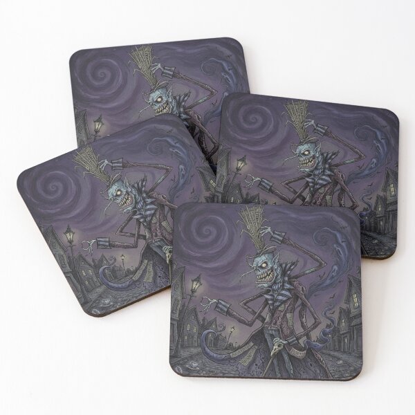 Item preview, The Top Hat creature spooky weird horror art designed and sold by Vintage Designs +.
