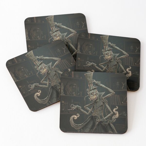 Item preview, The Top Hat creature spooky weird horror art designed and sold by Vintage Designs +.
