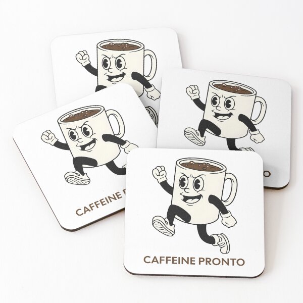 Item preview, Caffeine Pronto! (COFFEE LOVER HUMOR) designed and sold by lovewhatyoudo.