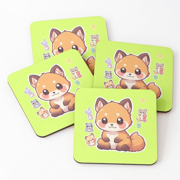 Item preview, Cute Kawaii Animal Cartoon Design  designed and sold by MushArtist.