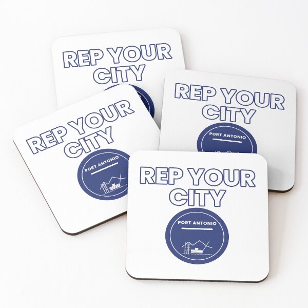 Item preview, Rep Your City Port Antonio Badge Design designed and sold by JiderichHub.
