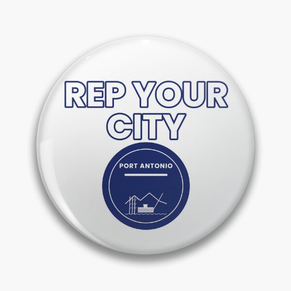 Item preview, Rep Your City Port Antonio Badge Design designed and sold by JiderichHub.