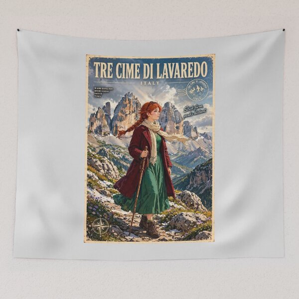 Item preview, Italy — Tre Cime di Lavaredo — Above the Clouds designed and sold by DibujandoPorfa.