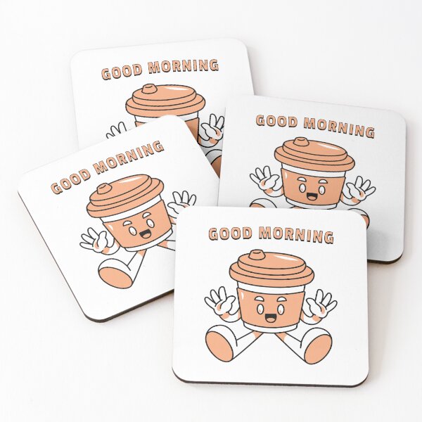 Item preview, GOOD MORNING! (COFFEE LOVER HUMOR) designed and sold by lovewhatyoudo.