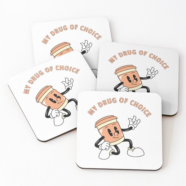 Item preview, Coffee - My Drug of Choice! (COFFEE LOVER HUMOR) designed and sold by lovewhatyoudo.