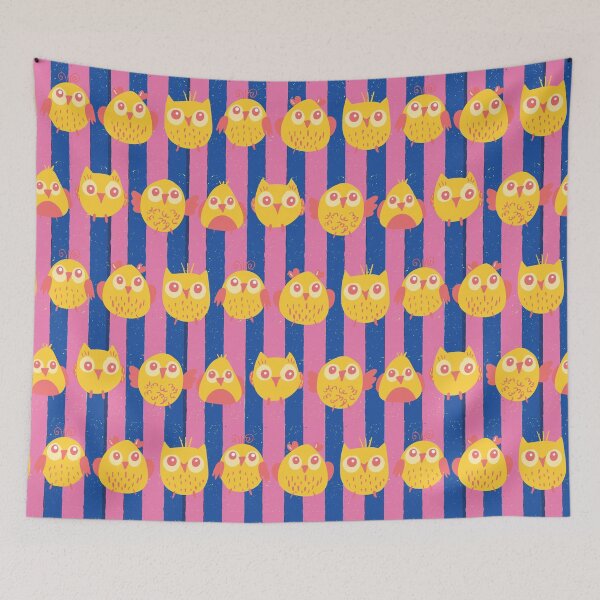 Item preview, Colorful Owls designed and sold by April Long Designs.