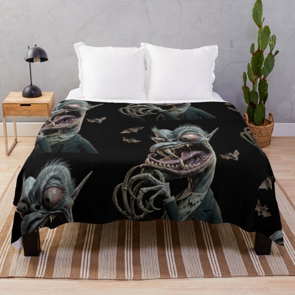 Item preview, The Vampire lord angry at his familiar illustration designed and sold by Vintage Designs +.