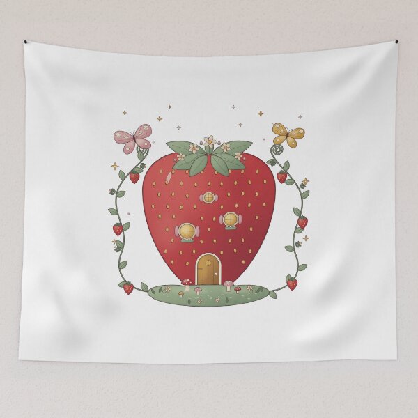 Item preview, Strawberry Fairy Cottage designed and sold by Visar Mehmeti.