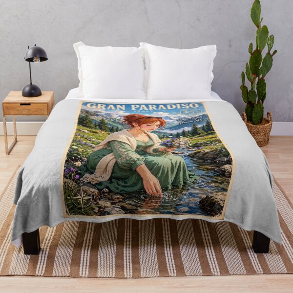 Item preview, Italy — Gran Paradiso — Wildflowers Beneath the Peaks designed and sold by DibujandoPorfa.