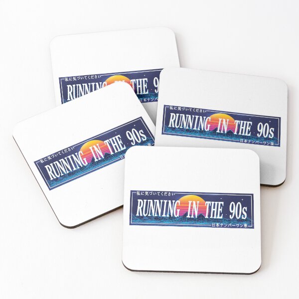 Item preview, Running in the 90s – Retro Synthwave designed and sold by PrintsGate.