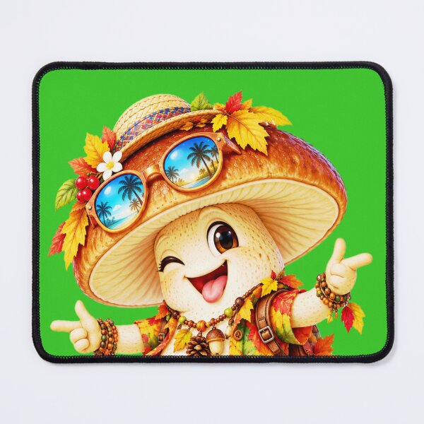 Item preview, The Happy Mushroom designed and sold by DesignbyDizdar.